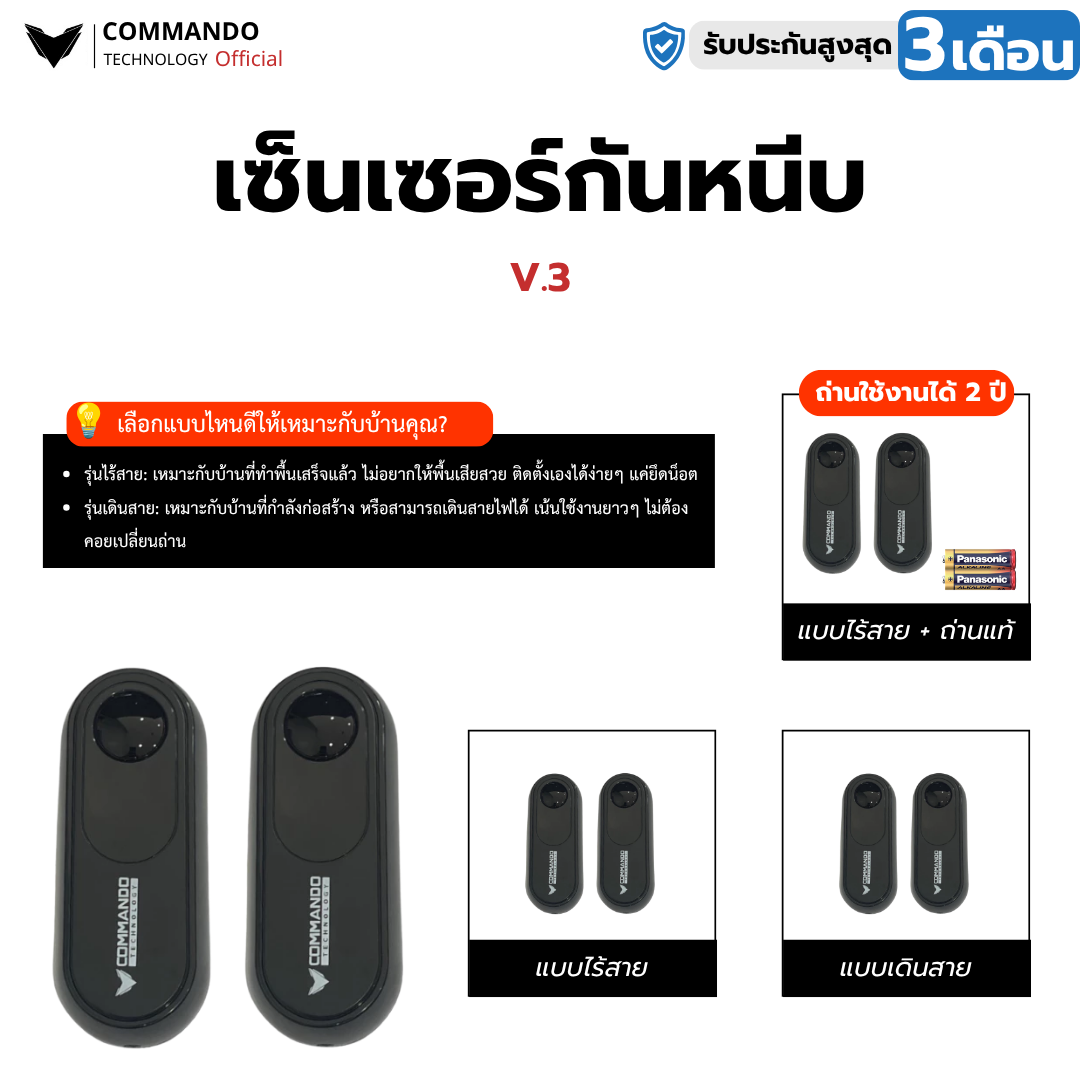 เซ็นเซอร์กันหนีบไร้สาย รูปที่ 4