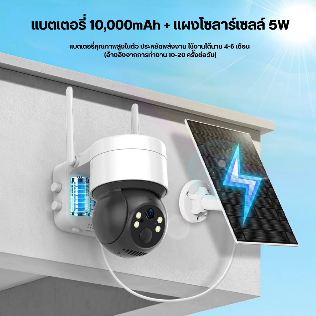 กล้อง Solar CDA-BC10T Solar